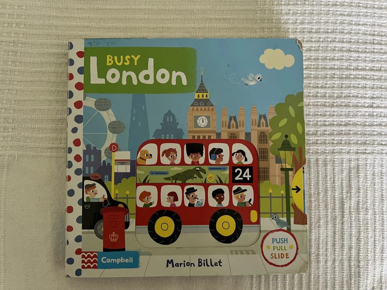 Busy London – interaktives Schiebebuch (englisch) – Bild 1