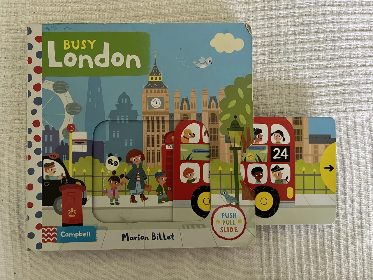Busy London – interaktives Schiebebuch (englisch) – Bild 2