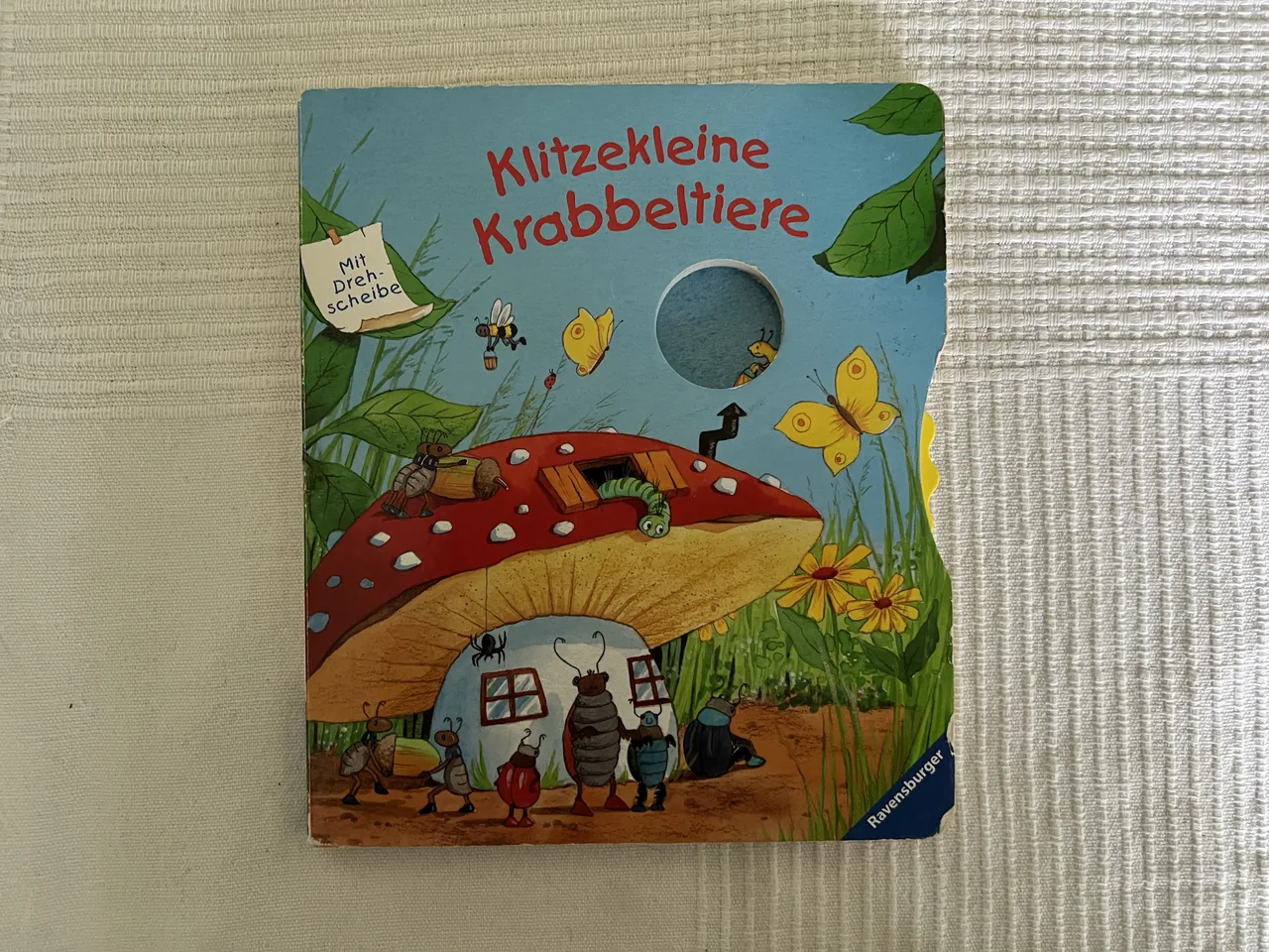 Klitzekleine Krabbeltiere – Buch mit Drehscheibe – Bild 1