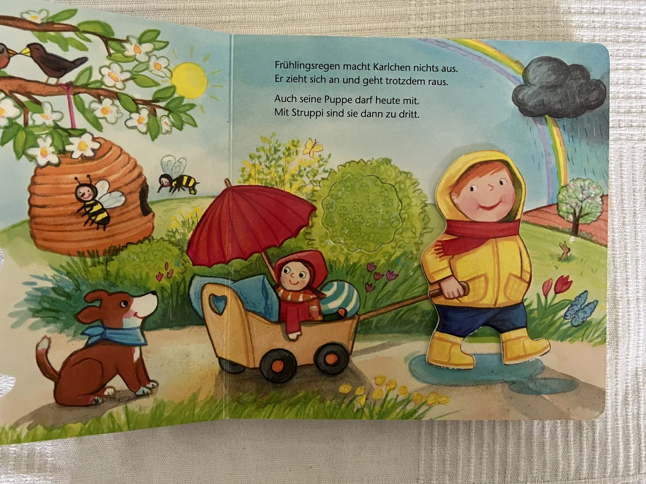 Klitzekleine Krabbeltiere – Buch mit Drehscheibe – Bild 3