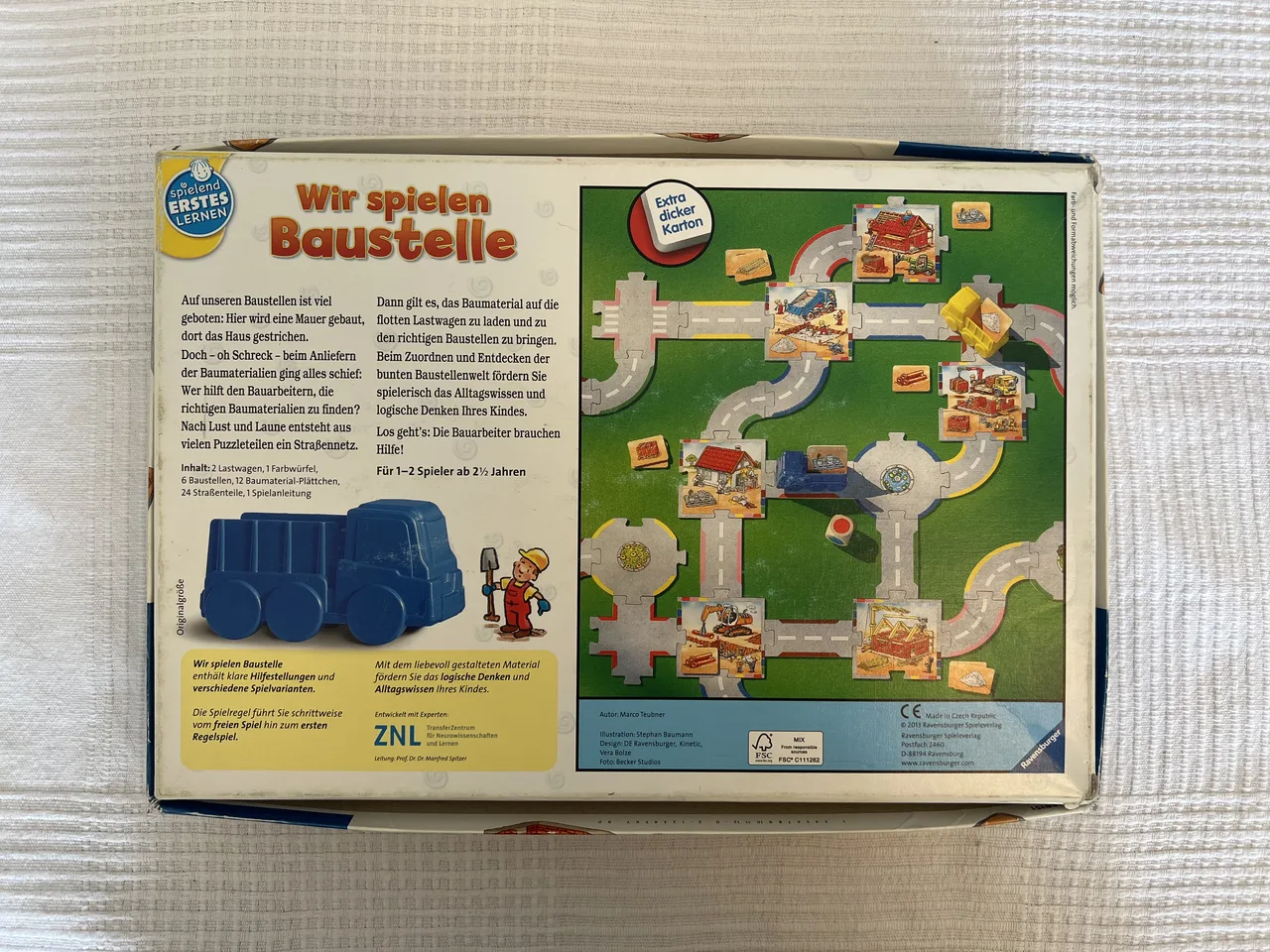 Ravensburger Spielend Erstes Lernen – Wir spielen Baustelle – Bild 2