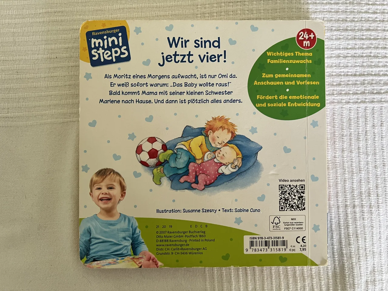 Wir sind jetzt vier! – ministeps Familienbuch – Bild 2