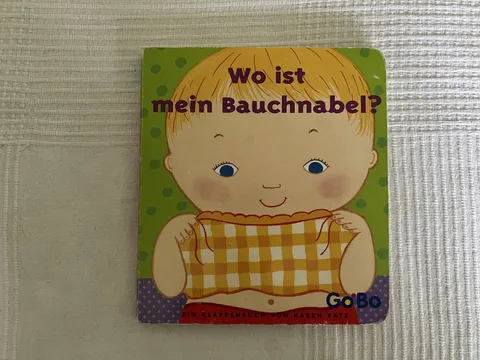 Wo ist mein Bauchnabel? – Klappenbuch