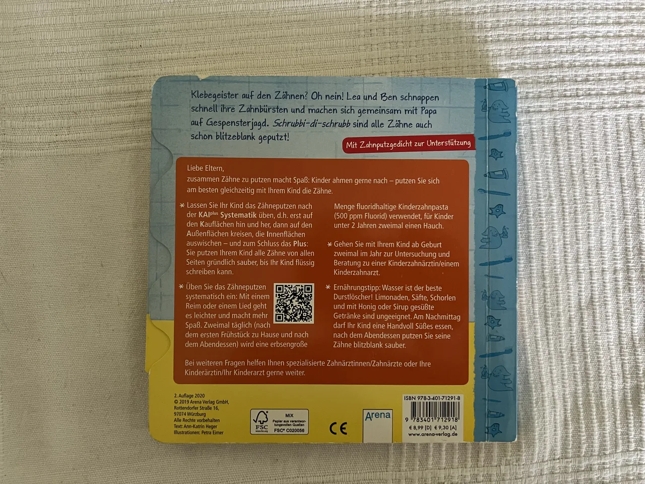 Zähneputzen ist ganz leicht – Verwandelbilderbuch – Bild 3