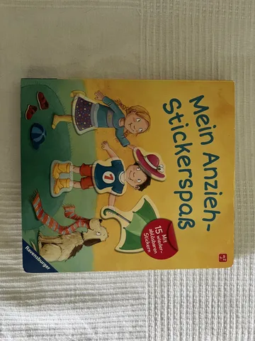 Mein Anzieh-Stickerspaß – interaktives Stickerbuch