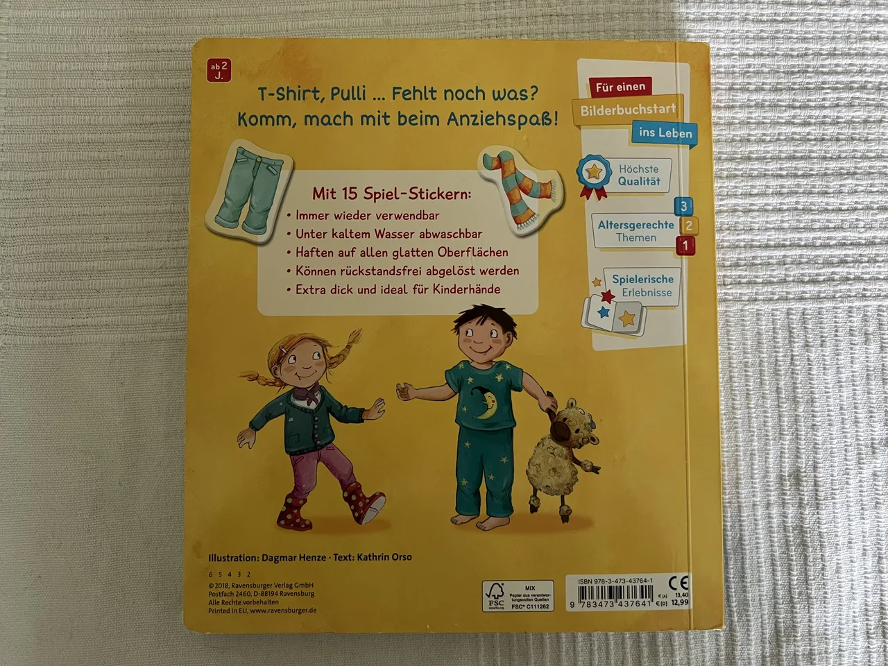 Mein Anzieh-Stickerspaß – interaktives Stickerbuch – Bild 3