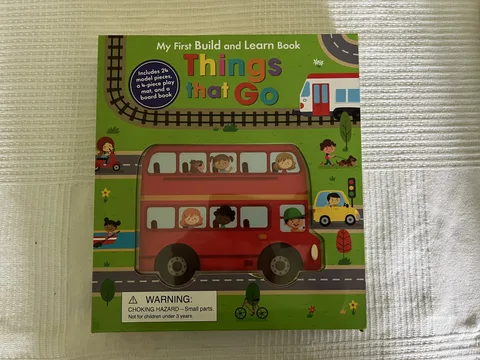Things That Go – Aktivitäts- und Bauset (englisch)