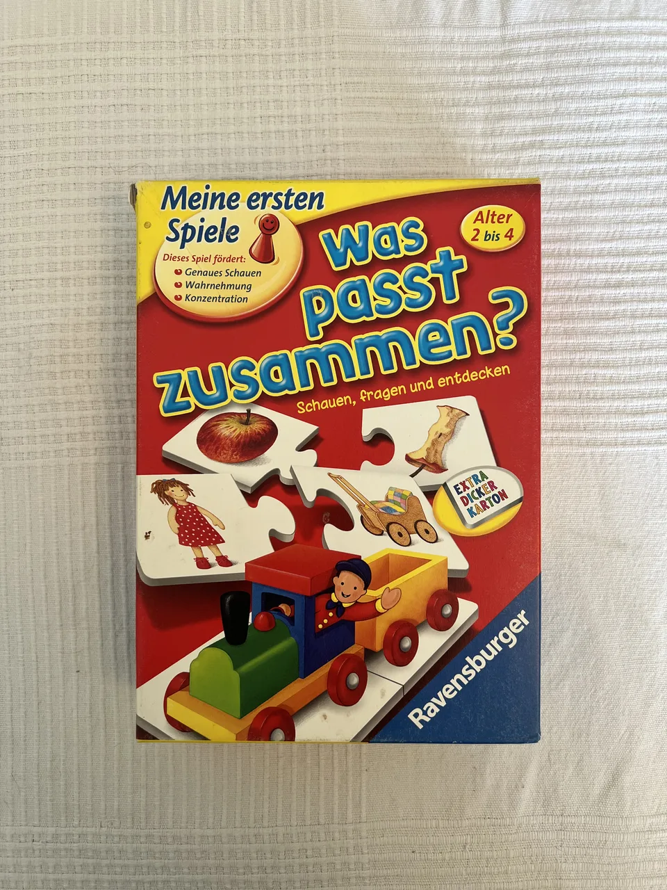 Ravensburger Meine ersten Spiele – Was passt zusammen? – Bild 1