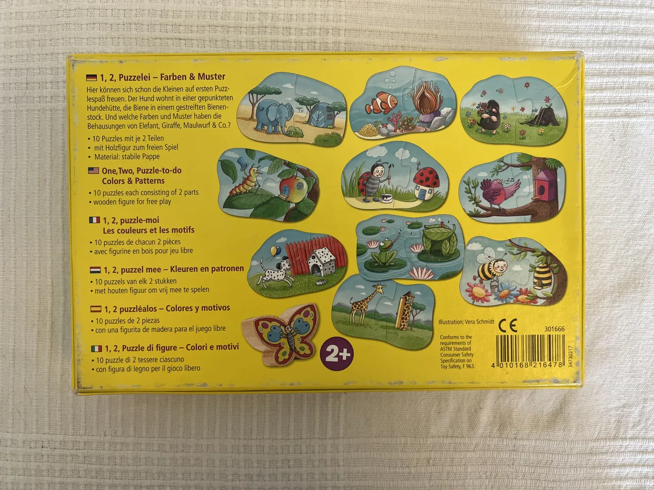 HABA 1, 2, Puzzelei – Farben & Muster – Bild 2