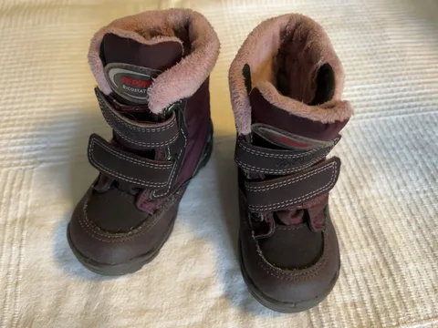 Pepino gefütterte Winterstiefel lila – Gr. 22