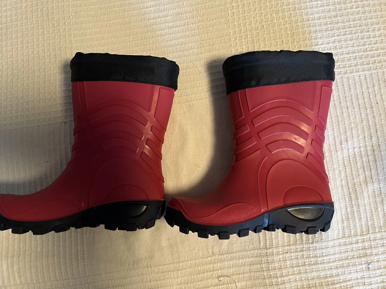 Gefütterte Winter-Gummistiefel für Mädchen – Bild 2