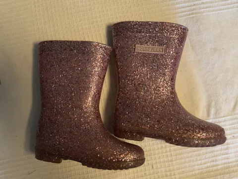 Nordbjørn glitzernde Gummistiefel – Gr. 25