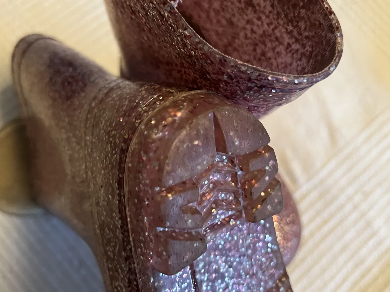 Nordbjørn glitzernde Gummistiefel – Gr. 25 – Bild 3