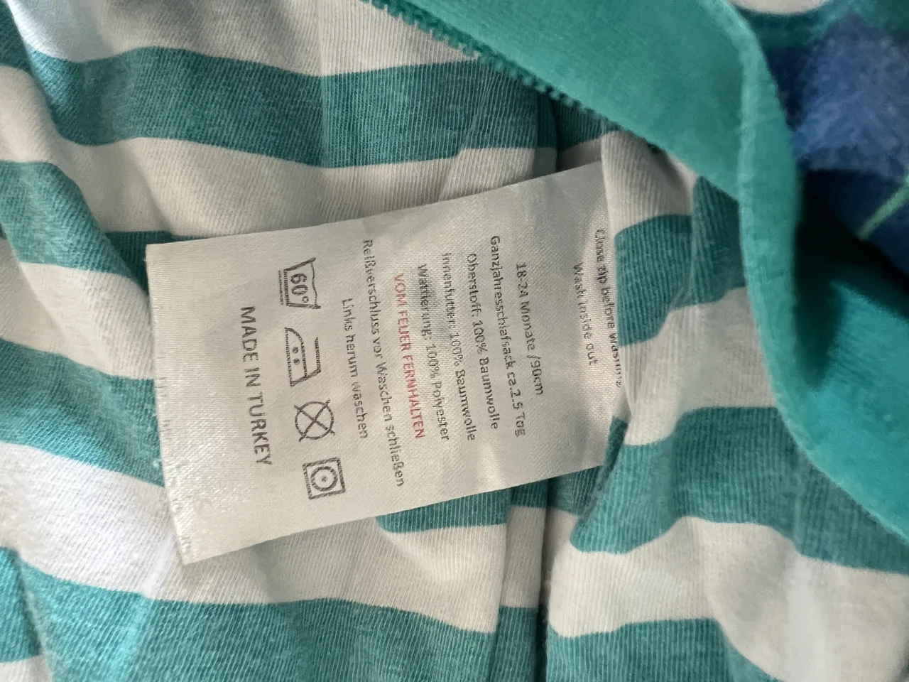 Schlummersack 2,5 TOG – 90 cm – Fahrzeuge – mit Füßen – Bild 3