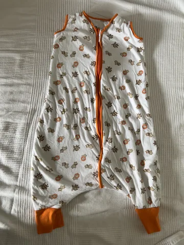 Schlummersack 1,0 TOG – 90 cm – Tiermotiv – mit Füßen