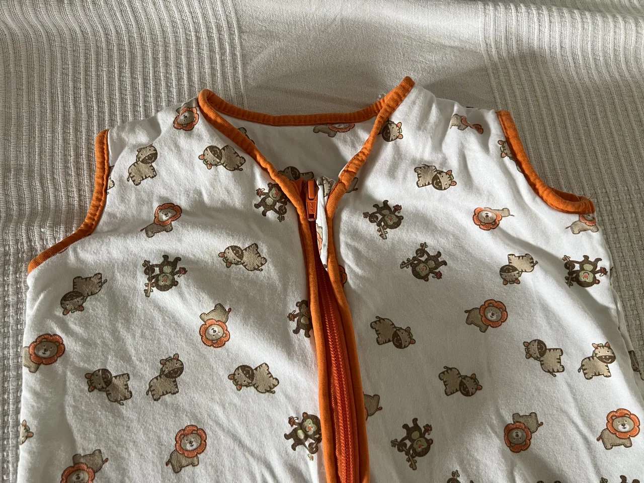 Schlummersack 1,0 TOG – 90 cm – Tiermotiv – mit Füßen – Bild 2