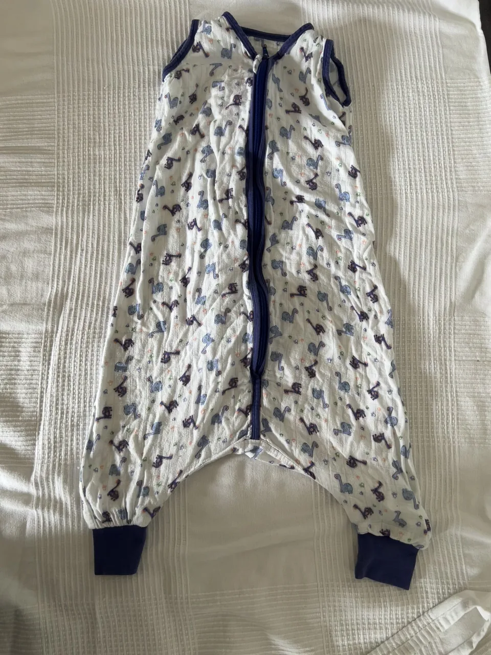 Schlummersack 0,5 TOG – 90 cm – Tiermotiv – mit Füßen – Bild 1