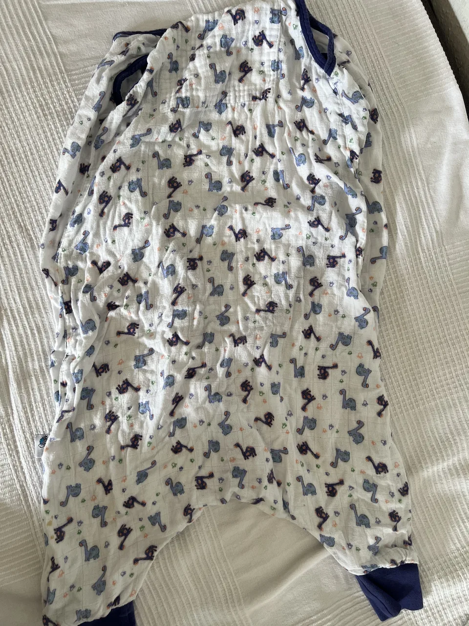Schlummersack 0,5 TOG – 90 cm – Tiermotiv – mit Füßen – Bild 2