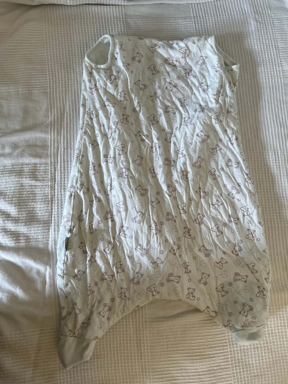 Schlummersack 1,0 TOG – 90 cm – Häschen – mit Füßen – Bild 4