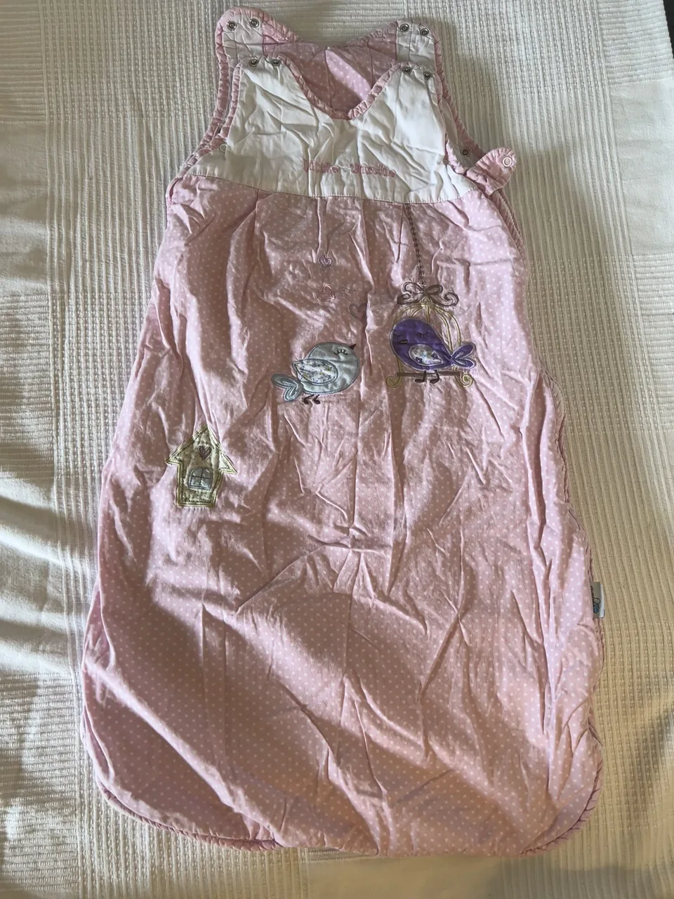 Schlummersack 2,5 TOG – 90 cm – rosa – Bild 1