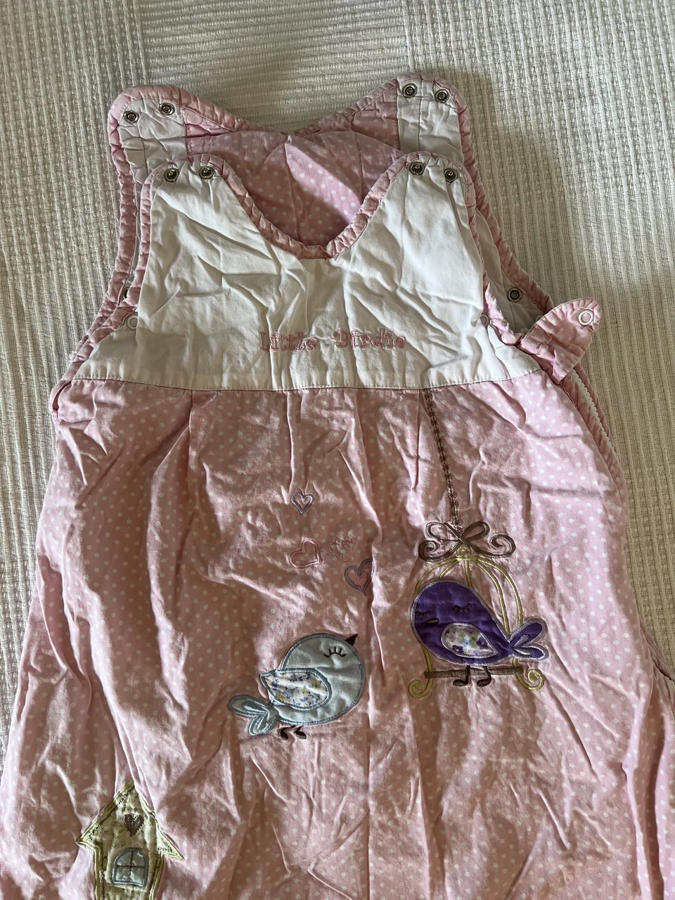 Schlummersack 2,5 TOG – 90 cm – rosa – Bild 2