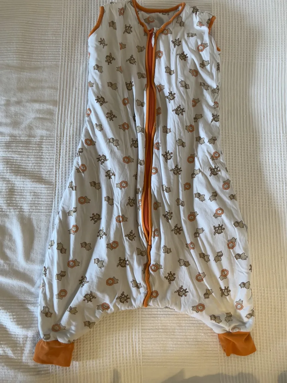 Schlummersack 2,5 TOG – 100 cm – Tiere – mit Füßen – Bild 1