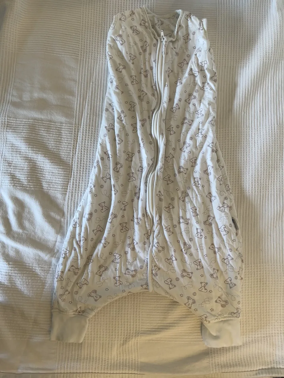 Schlummersack 1,0 TOG – 100 cm – Häschen – mit Füßen – Bild 1