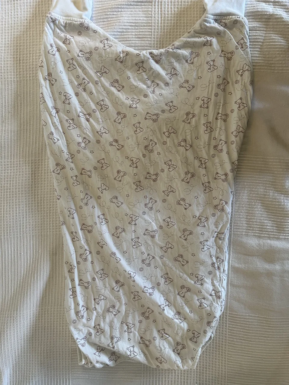 Schlummersack 1,0 TOG – 100 cm – Häschen – mit Füßen – Bild 4