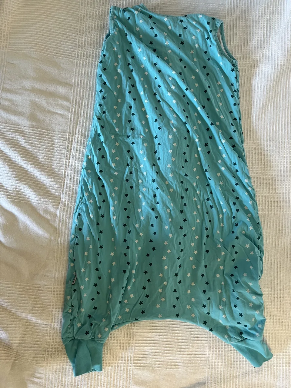 Schlummersack 1,0 TOG – 100 cm – Sterne – mit Füßen – Bild 4