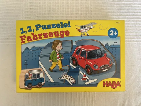 HABA 1, 2, Puzzelei – Fahrzeuge