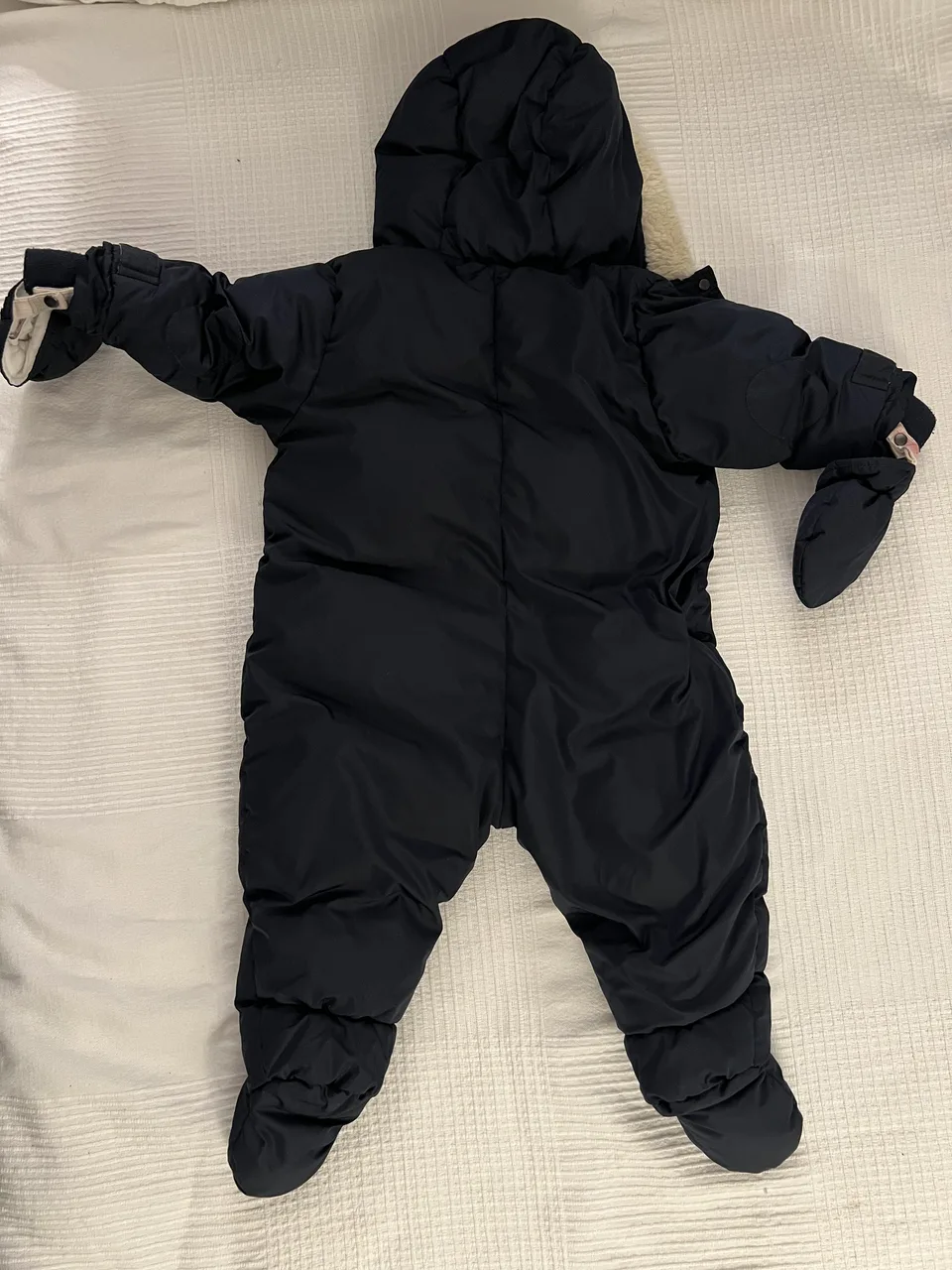 Burberry Baby Schneeanzug 6M/67 cm – dunkelblau – Bild 5