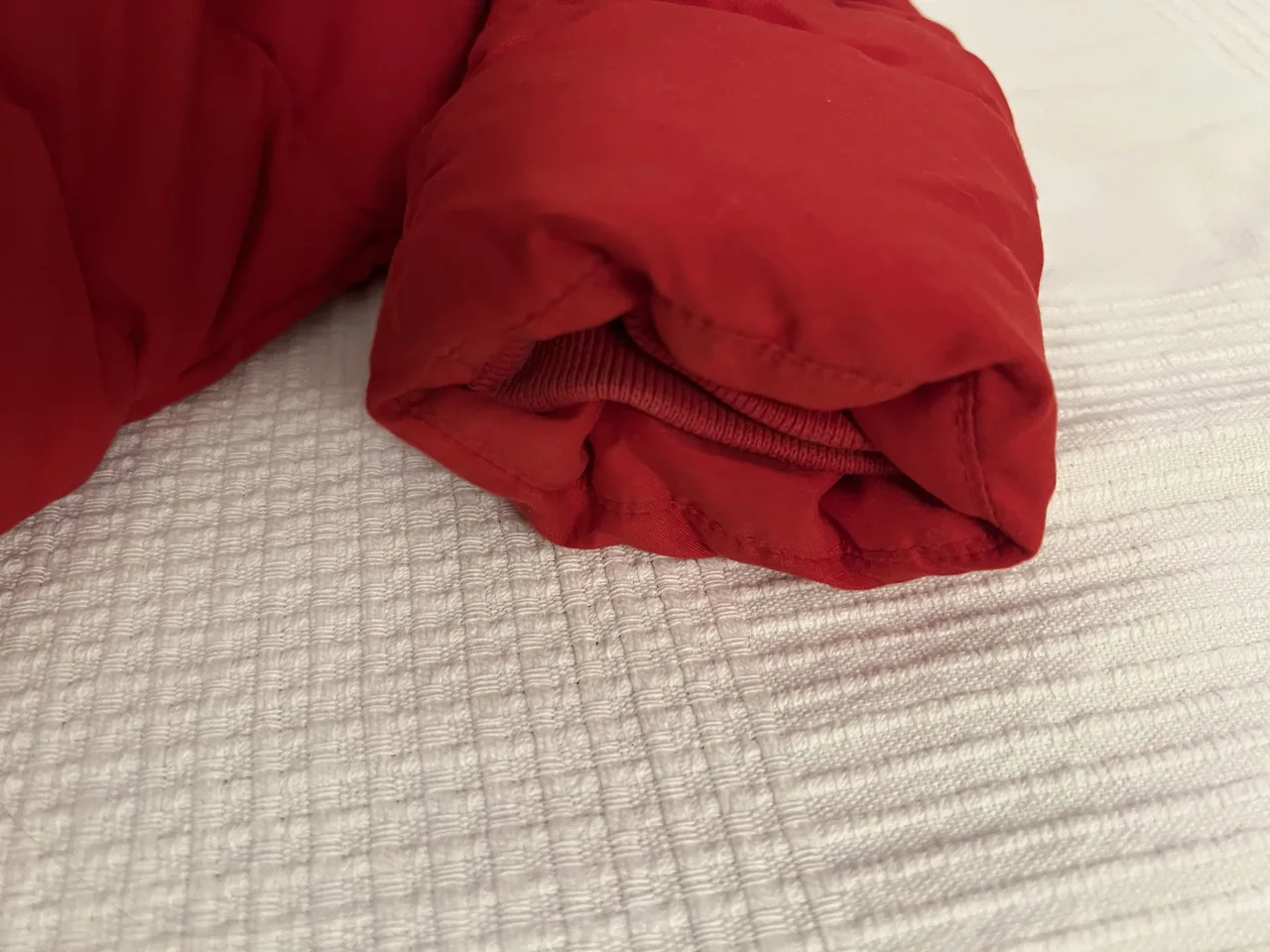 Petit Bateau Stepp-Winterjacke 24M/86 – rot – Bild 4