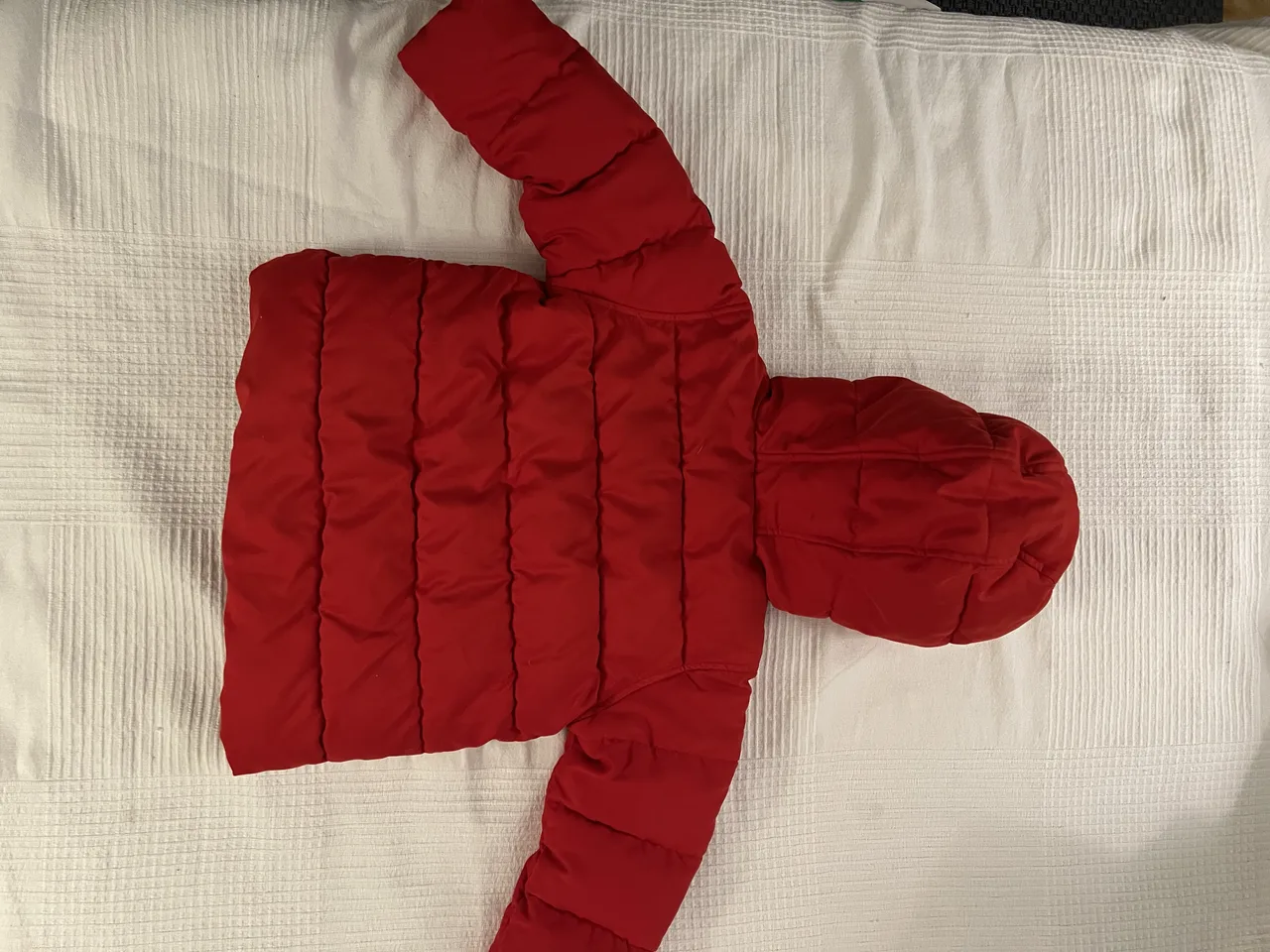 Petit Bateau Stepp-Winterjacke 24M/86 – rot – Bild 5