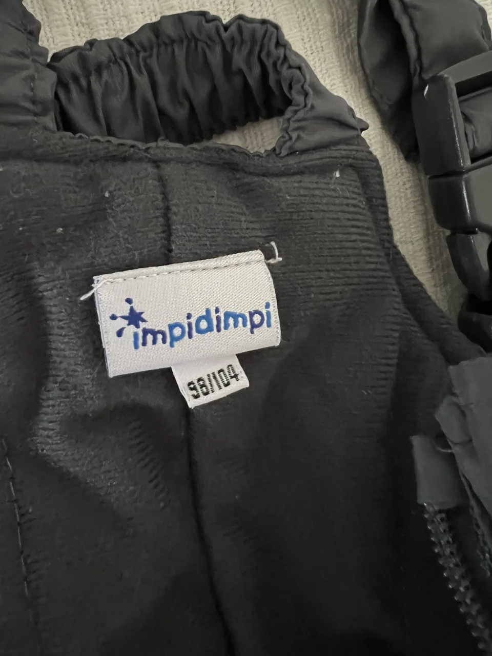 Impidimpi Schneehose Gr. 98/104 – grau – Bild 2