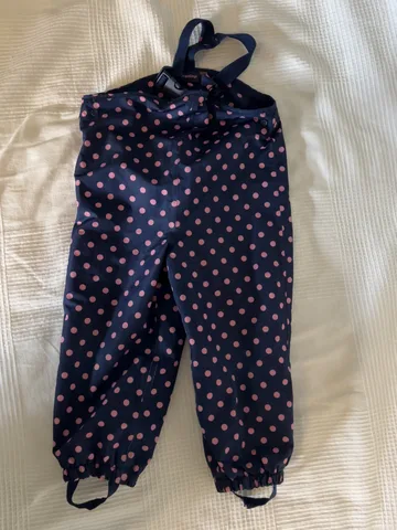 Impidimpi gefütterte Matschhose Gr. 98/104 – Punkte