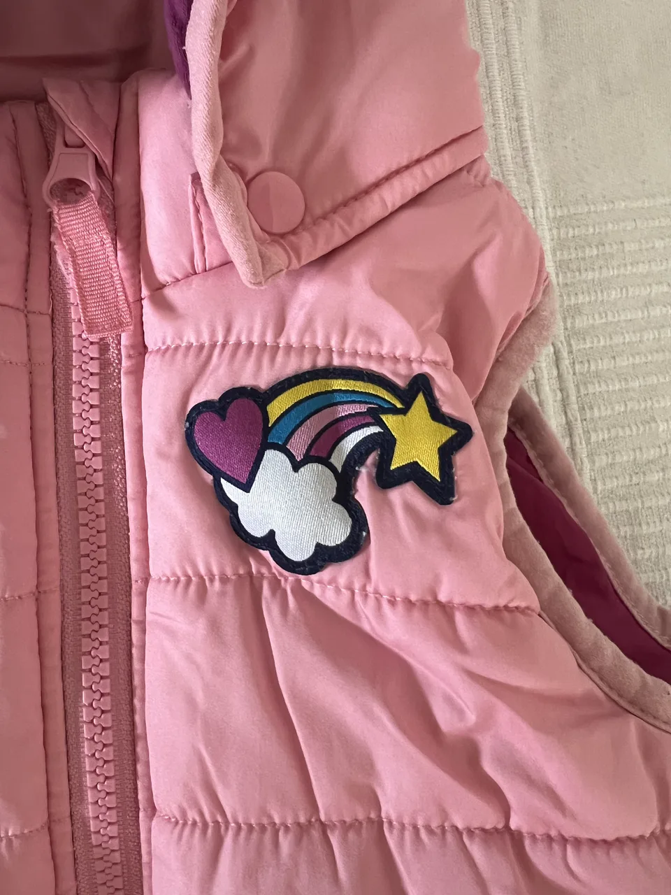Impidimpi Steppweste Gr. 98/104 – rosa – Bild 3