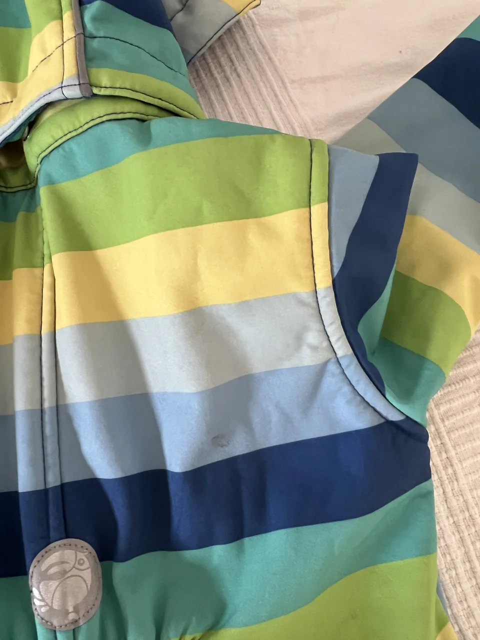 JAKO-O Softshell-Overall Gr. 80/86 – bunt gestreift – Bild 2