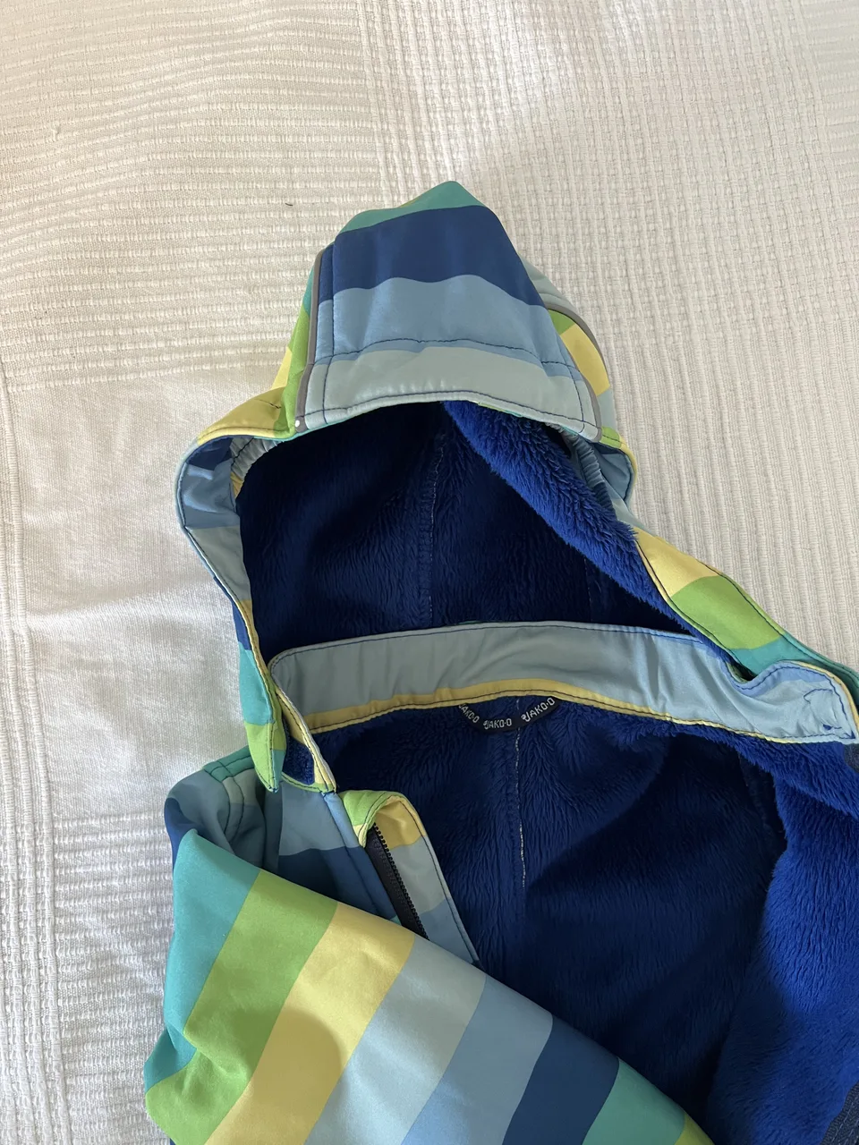 JAKO-O Softshell-Overall Gr. 80/86 – bunt gestreift – Bild 5