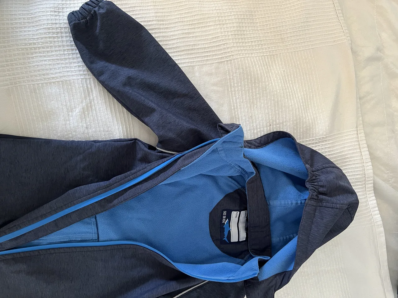 TCM Softshell-Overall Gr. 98/104 – dunkelblau – Bild 3