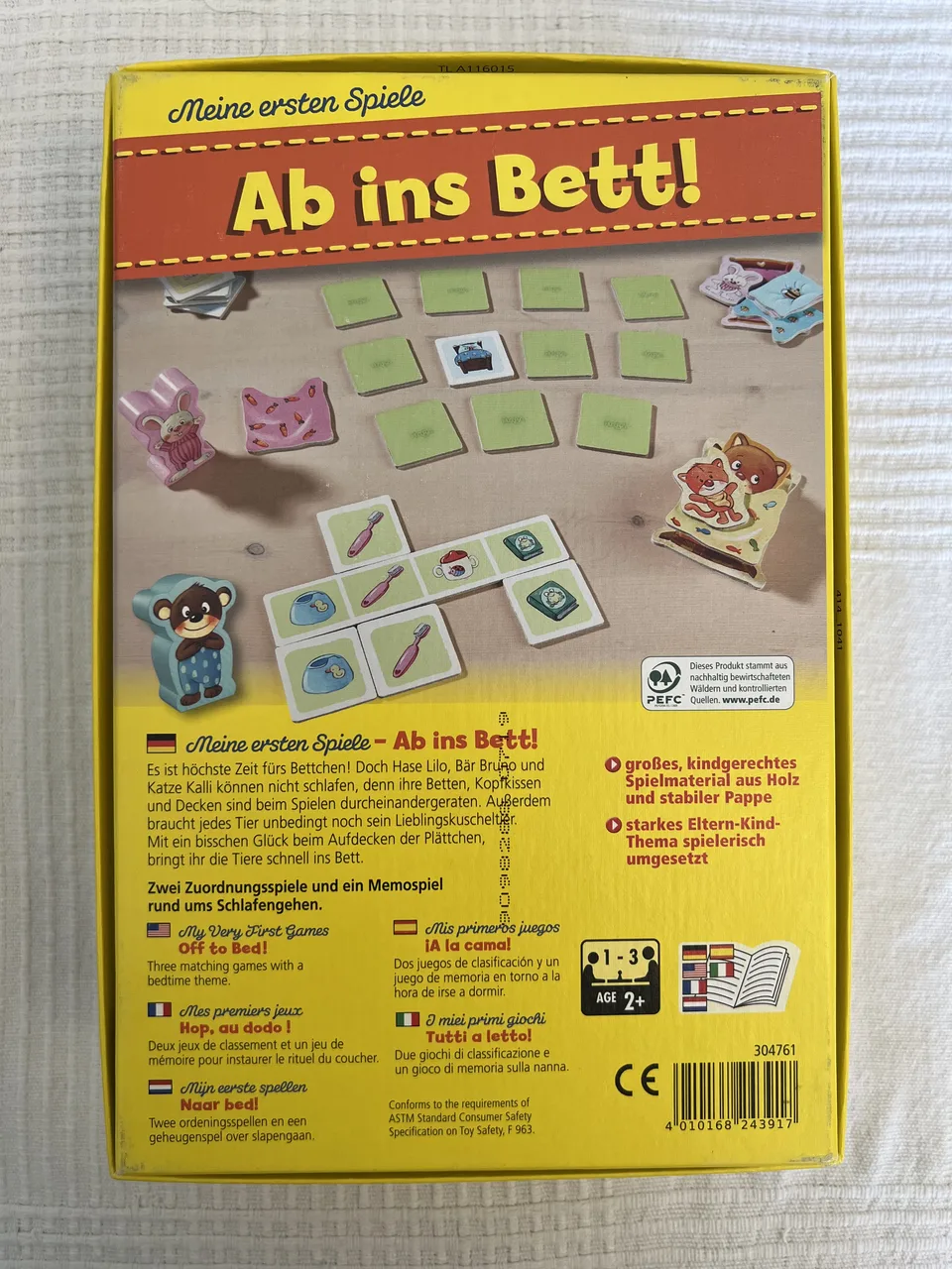 HABA Meine ersten Spiele – Ab ins Bett! – Bild 2