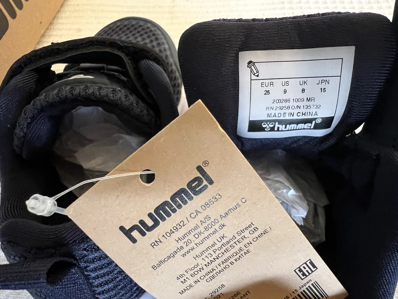 Hummel Turnschuhe Gr. 25 – dunkelblau – neu & originalverpackt – Bild 2