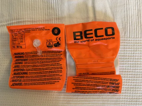Beco Schwimmflügel Gr. 0 (15–30 kg) – neu & unbenutzt