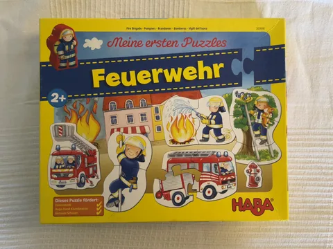 HABA Meine ersten Puzzles – Feuerwehr (ab 2 Jahren)