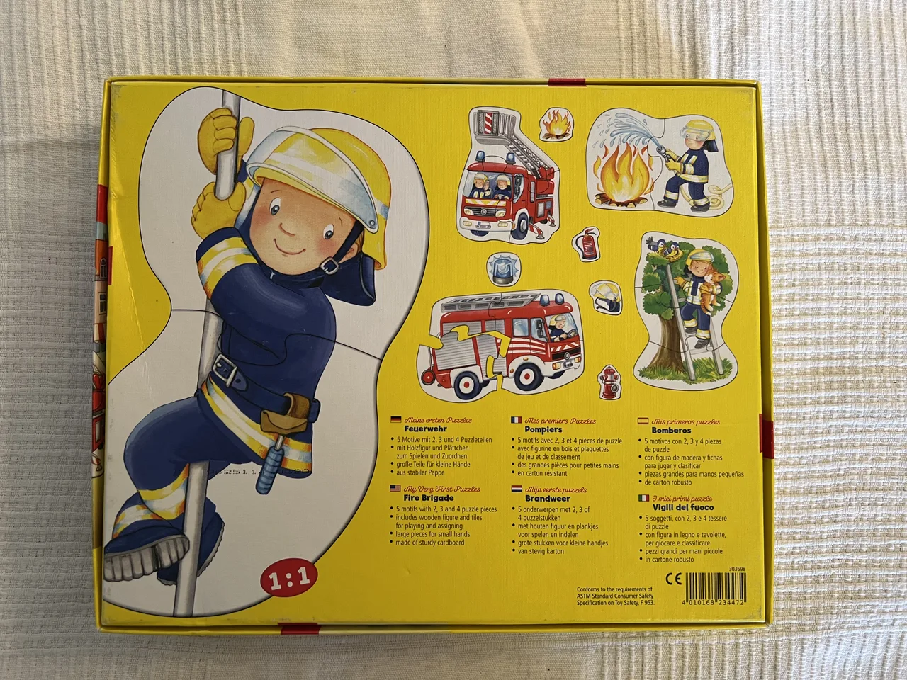HABA Meine ersten Puzzles – Feuerwehr (ab 2 Jahren) – Bild 3