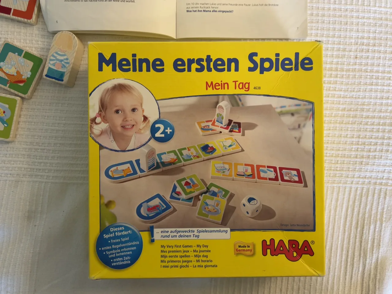 HABA Meine ersten Spiele – Mein Tag (ab 2 Jahren) – Bild 1
