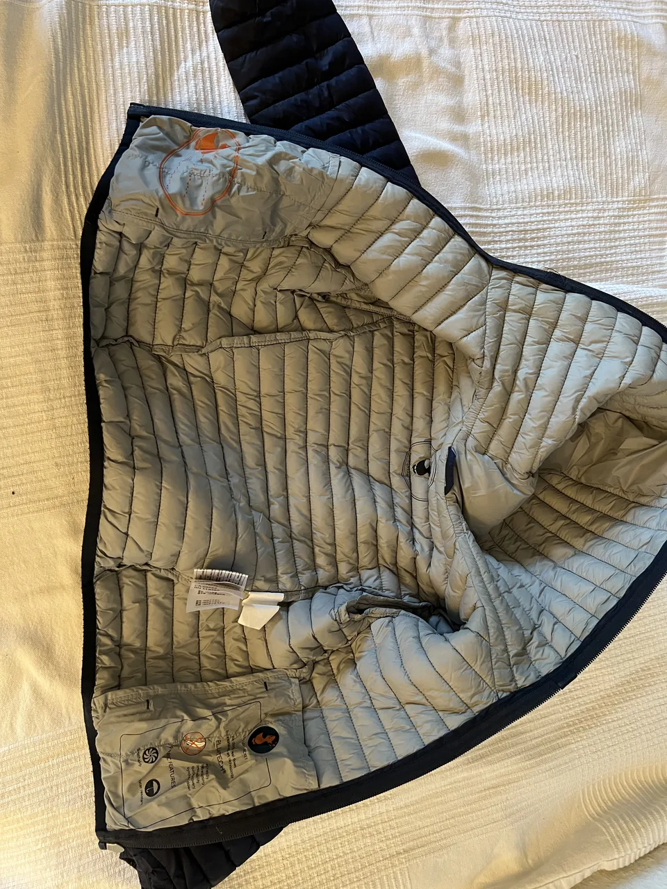 Save the Duck Ultra Light Jacket Gr. 92 – dunkelblau – Bild 4