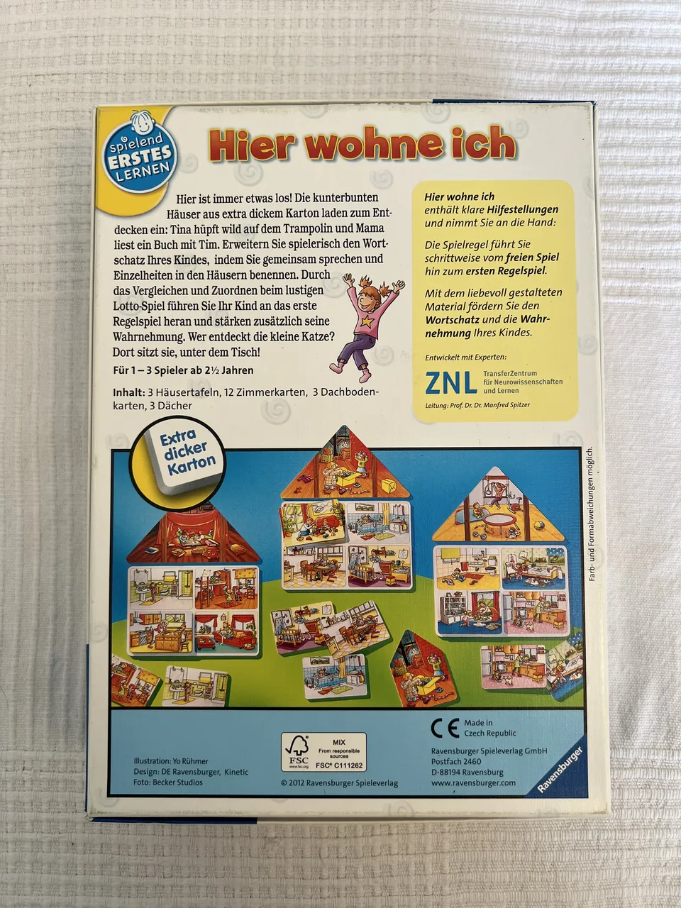 Ravensburger Spielend Erstes Lernen – Hier wohne ich – Bild 2