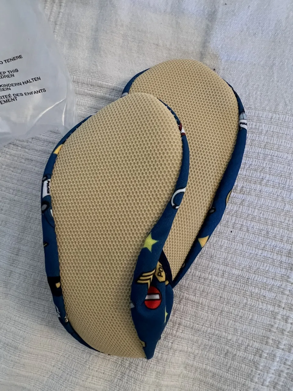 Turnschläppchen Gr. 25 – blau – neu – Bild 2