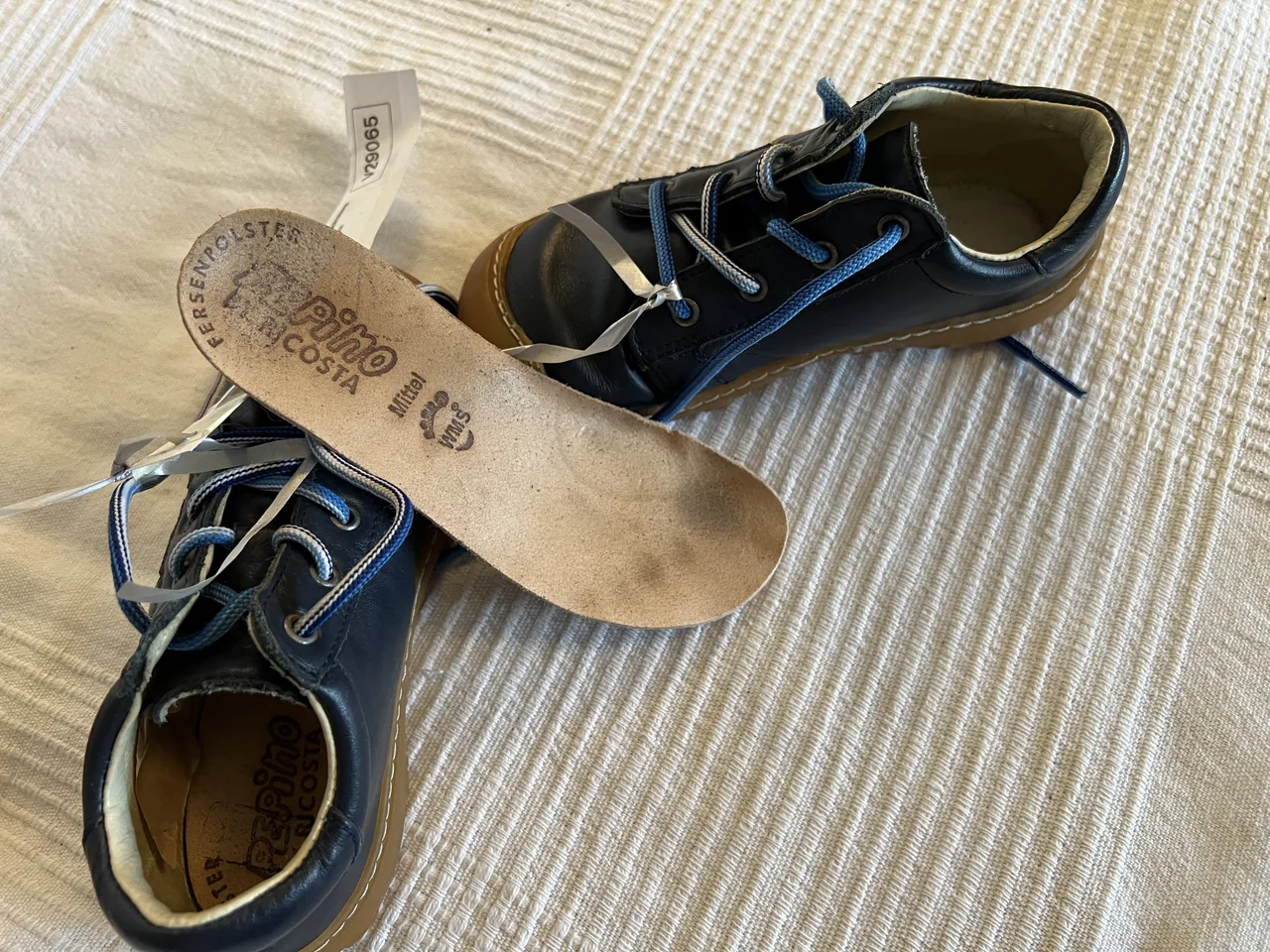 Pepino/Ricosta Lederschuhe Gr. 25 – blau – wenig getragen – Bild 4