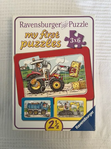 Ravensburger my first puzzles – Fahrzeuge